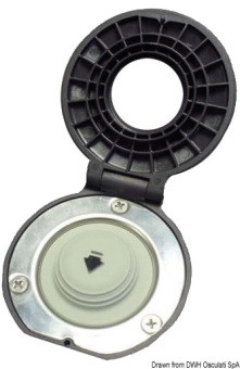 Osculati 68.125.03 -Простой выключатель для лебедки 80 мм 