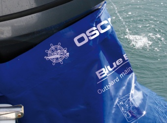 Osculati 52.757.01 - Непромокаемый Blue Bag чехол на дейдвуд мотора до 80 л.с. 