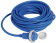 Osculati 14.334.45 - Предварительно смонтированный кабель с разъемом, синий, 15 м, 24 A, 3x4