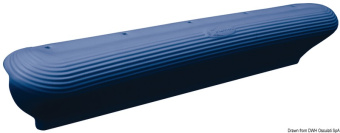 Полнотелый причальный кранец Osculati MAXFENDER 730x175x140 мм из мягкого этиленвинилацетата (EVA)