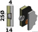 Osculati 10.461.05 - Система крепления панелей LP-DF8 FASTMOUNT® (Вставка для ввинчивания 10.461.01) 