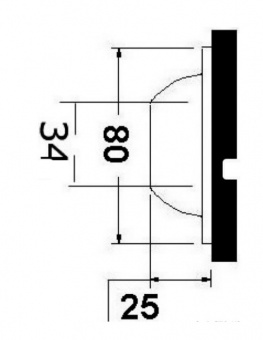 Osculati 13.272.02 - Подводный светодиодный светильник для транцевых площадок, транцев и бортов судна