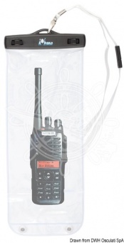 Osculati 23.500.03 - Водонепроницаемый белый чехол для VHF-рации Amphibious 28х11,5 см Osculati