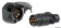 Osculati 14.190.00 - Комплект вилка+розетка для прицепа 12В с 7-контактным разъёмом из чёрного АБС-пластика и хромированной латуни