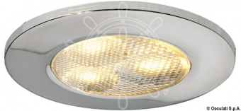 Osculati 13.445.01 - Точечный светильник Montsarrat на сверхмощных сетодиодах 12/24В зеркальная полировка