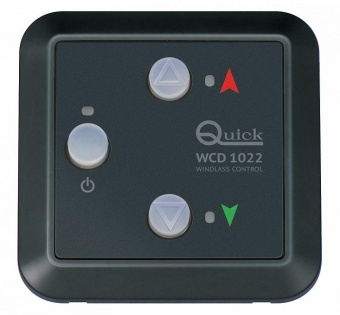 Кнопочтая панель управления якорной лебёдкой QUICK WCD1022