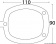 Osculati 41.168.03BI - Колпачок для герметичного закрытия подставок под удилища, белый 