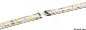 Osculati 13.834.21 - Световая полоса со светодиодами SMD водонепроницаемая IP65 12В 7.2Вт 500мм синий свет