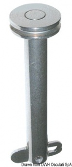 Osculati 37.270.30 - Палец со стопорным язычком из нержавеющей стали 30 мм Ø 10 мм тип A 