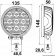 Osculati 13.314.00 - Ориентируемый прожектор для навигационной дуги со светодиодами HD 2x3 Вт 12/24 В (1 компл. по 1 шт.)