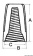 Osculati 14.155.01 - Пластиковые колпачки для скрутки проводов 6.5 мм (100 шт)