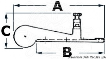 Osculati 01.350.02 - Роульсы носовые 