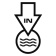 Osculati 16.441.14 - Встраиваемый ввод пресной воды New Edge диаметр врезки 69 мм белый