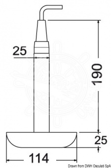 Osculati 13.284.00 - Подводный светильник для бортов, транца, транцевой площадки 6х3 Вт 12/24 В белый (1 компл. по 1 шт.)