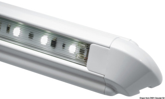 Osculati 13.198.01 - Накладной 24 LED светильник Labcraft Astro LL2CW500 12В 6Вт 640Лм