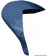 Osculati 33.519.03 - Полнотелый причальный кранец MAXFENDER синий 730x175x140 мм из мягкого этиленвинилацетата (EVA) 
