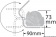 Osculati 25.080.21 - Компас RITCHIE Trek 2''1/4 (57 мм) с компенсаторами и подсветкой, На кронштейне, Черный-черный (1 компл. по 1 шт.)