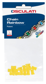 Osculati 01.500.10BL - Система маркировки цепи Chain Rainbow синий 10 мм 