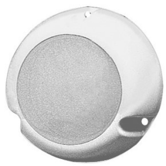 Osculati 13.529.12 - Накладной 18 LED светильник Courtesy Light 12В с линзой из прозрачного плексигласа