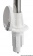 Osculati 11.167.01 - Мачта Classic комбинированная из нержавеющей стали, с огнем, 100 см, черная, настенное крепление 