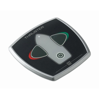 Vetus BPAS Aluminium bow thruster touch panel with time delay, 97 x 95 mm, built in Ø 52 mm, 12 / 24 V