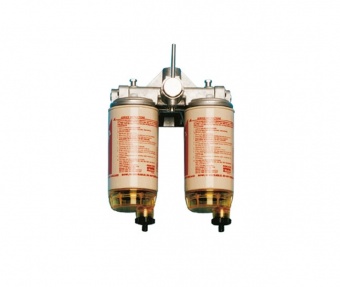 Двойной топливный фильтр-сепаратор Racor с водоотделителем для дизельного топлива