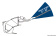 Osculati 01.121.07 - Ролик С Закрывающей Системой Для Трилистника 7,5 кг