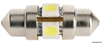 Osculati 14.301.20 - Лампочка светодиодная двухцокольная 12В 0.7Вт 4-светодиода 2 шт Osculati 14.301.20 - Лампочка светодиодная двухцокольная 12В 0.7Вт 4-светодиода 2 шт