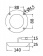 Osculati 13.298.02 - Подводный светильник для корпуса / транца / транцевой площадки с креплением на винты 12x3W