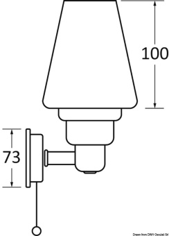Галогенный светильник Osculati Glow Light 12В