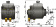 Vetus MTP191B Pump unit type MTP191 (incl. tubing connectors Ø 18 mm)