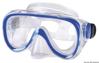 Osculati 64.226.01 - Силиконовая маска для подводного плавания Beuchat для детей 