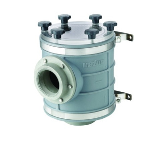 Vetus FTR190063 Cooling water strainer type 1900, connection G2 1/2", hose connection Ø 63 mm