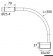 Osculati 13.237.07 - Светодиодный точечный светильник на гибком основании для изголовья кровати/чтения карт Osculati