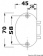 Osculati 38.180.02 - Защелка шарообразная для шкафов и выдвижных ящиков с боковыми антивибрационными стопорами 