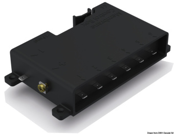 Osculati 14.690.07 - Сенсорная водонепроницаемая панель управления IP66 с 6 кнопками 12-24В 35А 91x75 мм