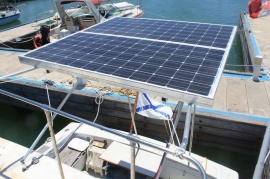 Солнечные батареи для яхт и катеров
