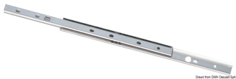 Osculati 38.272.14 - Направляющая из нержавеющей стали 350x27x9.5 мм 23 кг