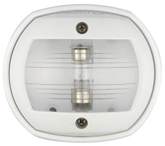 Osculati 11.408.14 - Кормовой огонь Sphera Design Compact 12 белый 135° 12В 10Вт 80x42x70мм в белом корпусе
