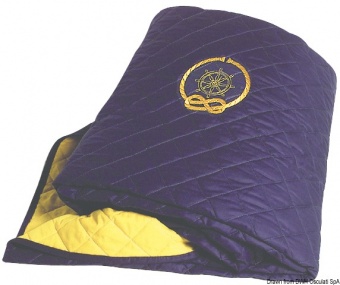 Osculati 36.036.10 - Желто-синее одеяло на односпальную кровать Osculati