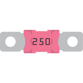 Victron MEGA Предохранитель 250A/58V для 48В - CIP137250010