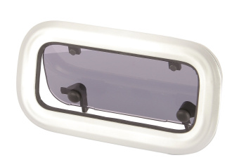 Vetus PA4317 Porthole low profile anodized aluminium, type PA4317, category A3, incl. mosquito screen and trim ring