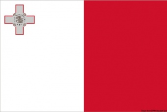 Osculati 35.439.02 - Флаг Мальты гостевой 30 х 45 см 