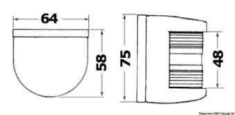 Osculati 14.300.00 - Патрон лампы с вертикальной нитью накаливания 12 V 10 W (10 шт.)