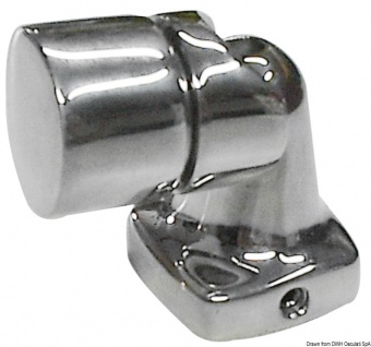 Osculati 38.155.01 - Магнитный поворотный держатель двери из полированной нержавеющей стали 