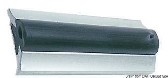 Osculati 44.485.65 - Анодированный алюминиевый профиль 63x15+6мм 6м (4 по 6 м)