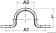 Osculati 39.176.78- S - Штампованные скобы с профилем жесткости 67 мм (Блистер 2 шт.) 