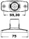 Osculati 11.039.16 - Стояночный огонь Evoled 360° со светодиодным источником света, белый 