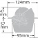 Osculati 25.081.02 - Компас RITCHIE Explorer 2''3/4 (70 мм) с компенсаторами и подсветкой, Врезной, Белый-белый 