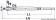 Osculati 07.191.06 - Талреп с неподвижной вилкой и наконечником для обжима на тросе 6 мм 
